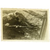 Addestramento alla mitragliatrice MG-34